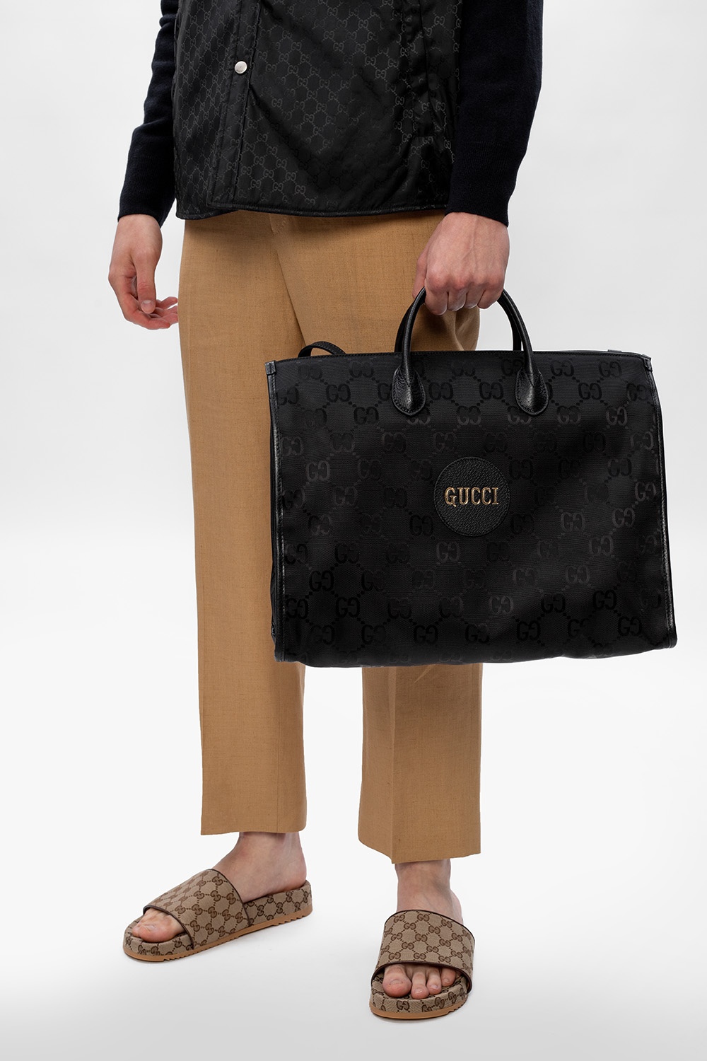 Gucci Duffle bag with logo